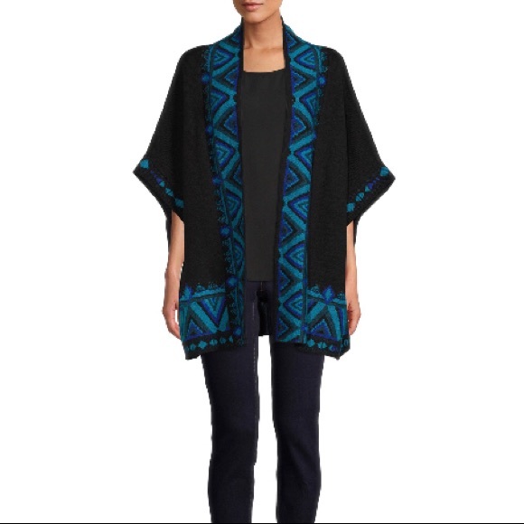 Open-Front Ruana Sweater - Picture 15 of 15